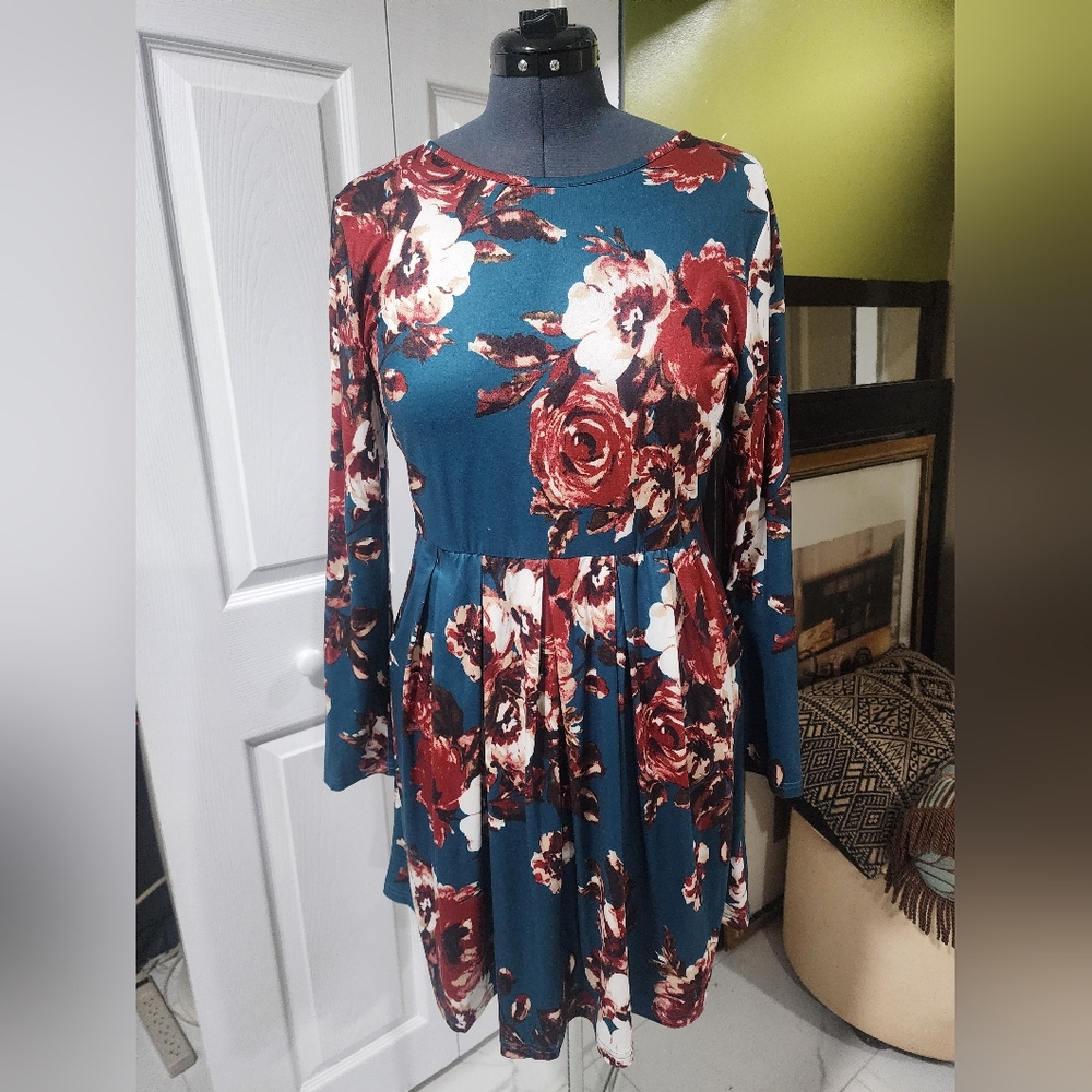 Floral dress, Size large